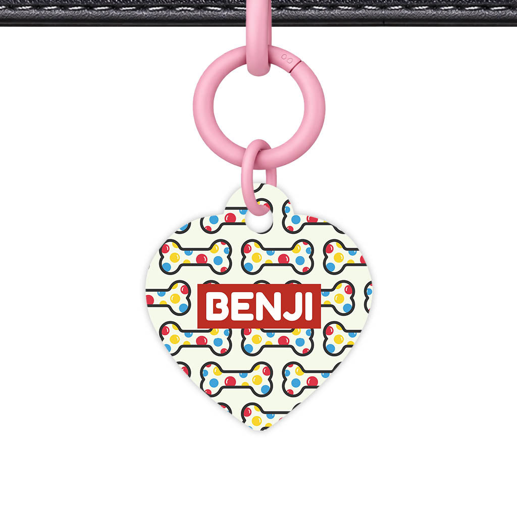 Dotti Dog Bones QR Smart Pet Id Tag (Dog Tag & Cat Tag)