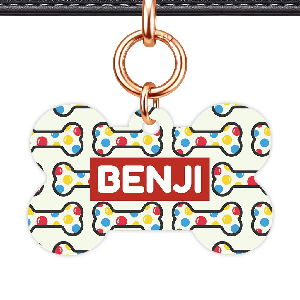 Dotti Dog Bones Classic Pet Id (Dog Tag & Cat Tag)