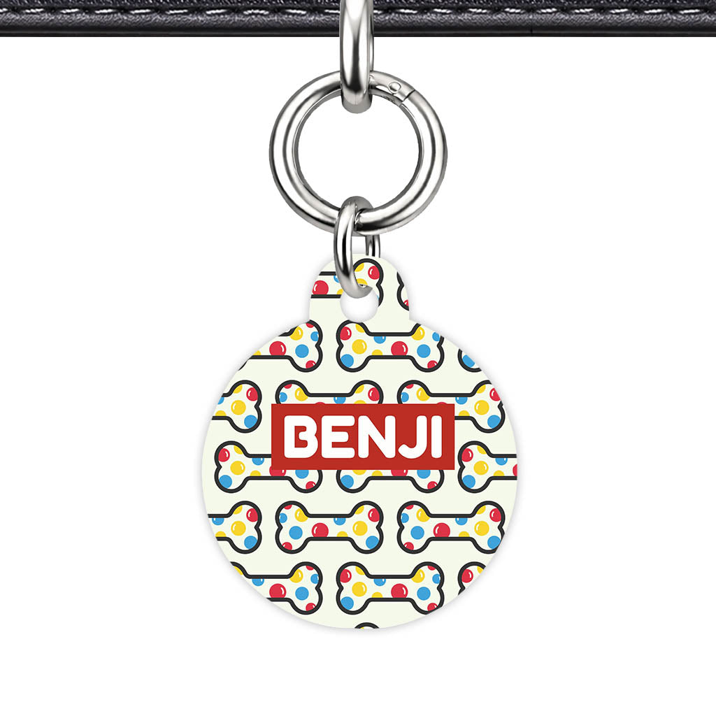 Dotti Dog Bones QR Smart Pet Id Tag (Dog Tag & Cat Tag)