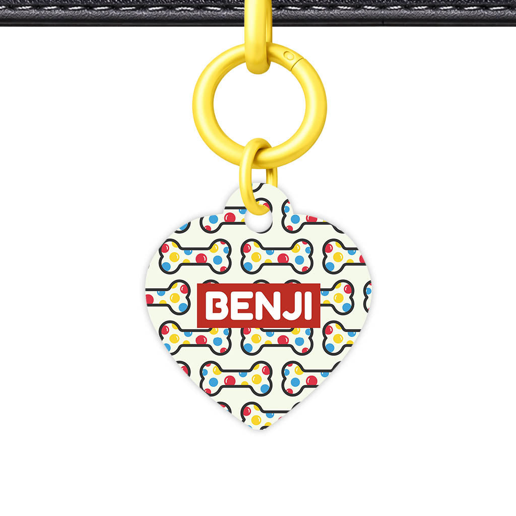 Dotti Dog Bones QR Smart Pet Id Tag (Dog Tag & Cat Tag)