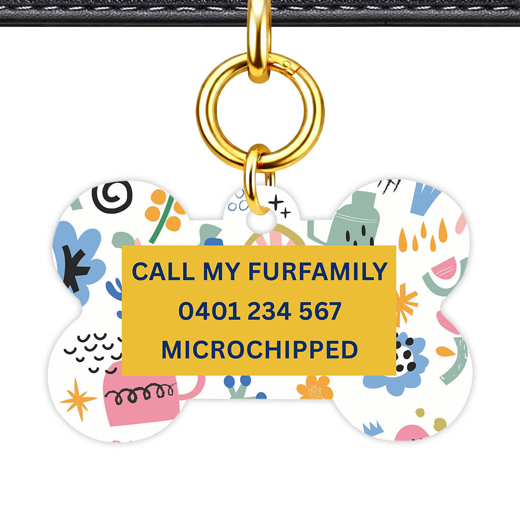 Bold Florals Classic Pet Id - image 29