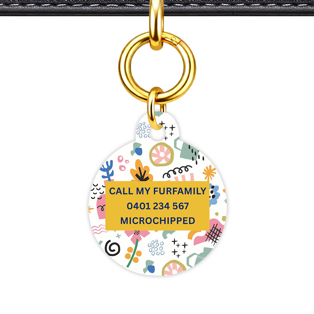 Bold Florals Classic Pet Id - image 30