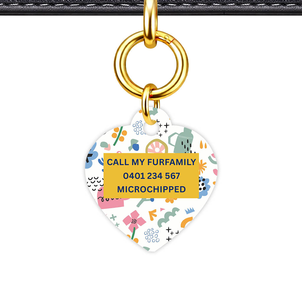 Bold Florals Classic Pet Id - image 28
