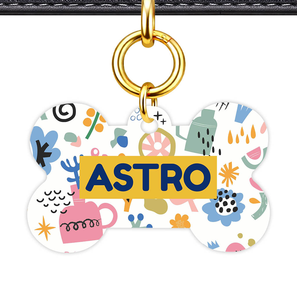 Bold Florals Classic Pet Id - image 10