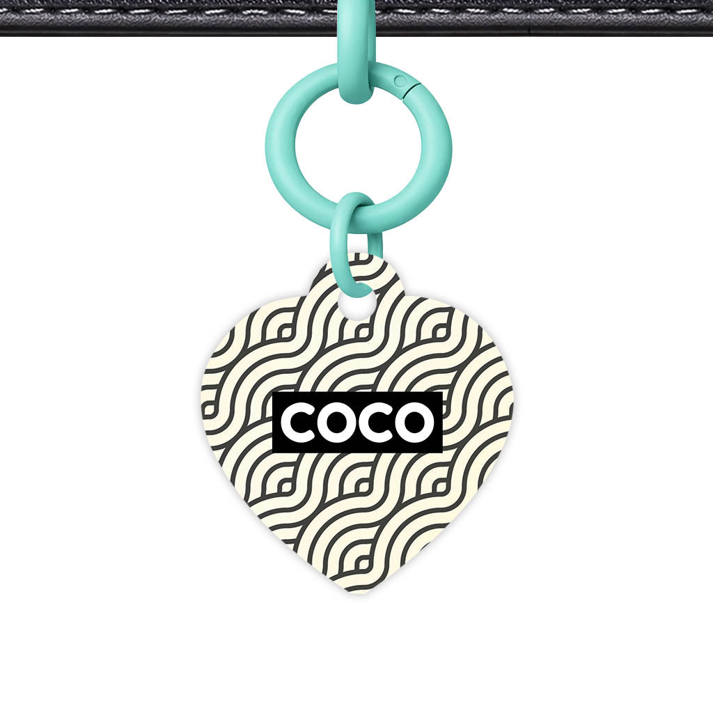 Vintage Cool QR Smart Pet Id Tag (Dog Tag & Cat Tag)