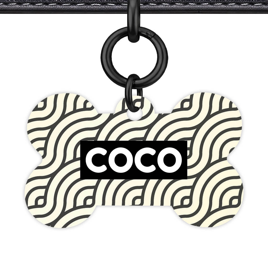 Vintage Cool QR Smart Pet Id Tag (Dog Tag & Cat Tag)