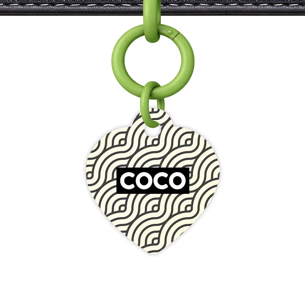 Vintage Cool QR Smart Pet Id Tag (Dog Tag & Cat Tag)
