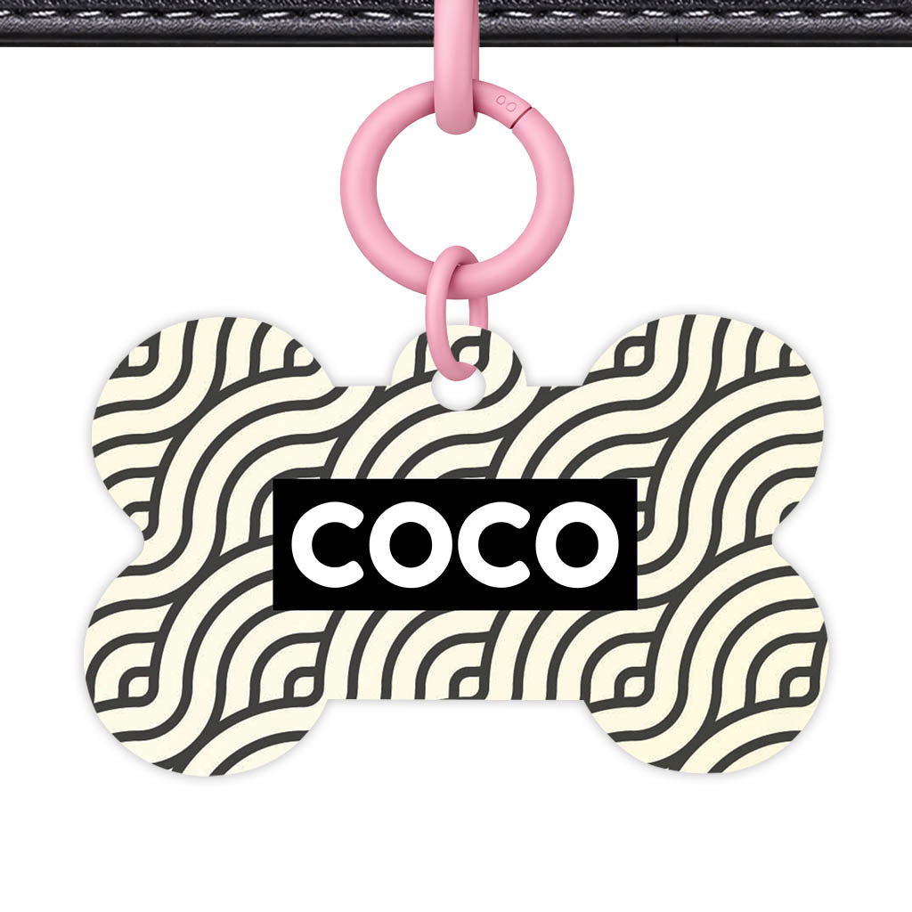 Vintage Cool QR Smart Pet Id Tag (Dog Tag & Cat Tag)