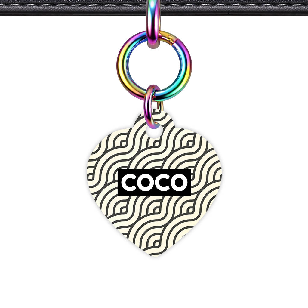 Vintage Cool QR Smart Pet Id Tag (Dog Tag & Cat Tag)