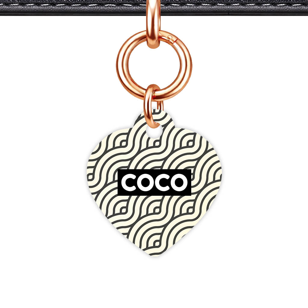 Vintage Cool QR Smart Pet Id Tag (Dog Tag & Cat Tag)