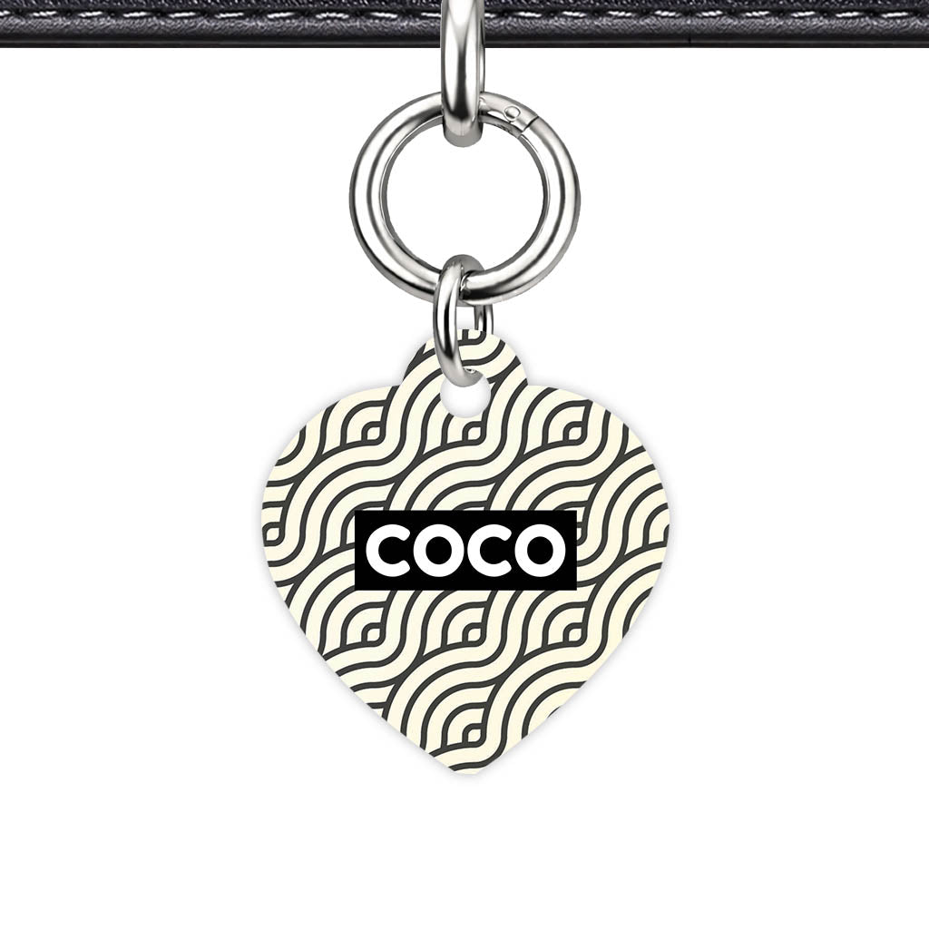 Vintage Cool QR Smart Pet Id Tag (Dog Tag & Cat Tag)