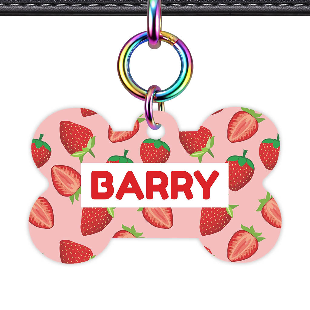 Strawberry Fun Classic Pet Id (Dog Tag & Cat Tag) - view 18 | Dogsy & Co