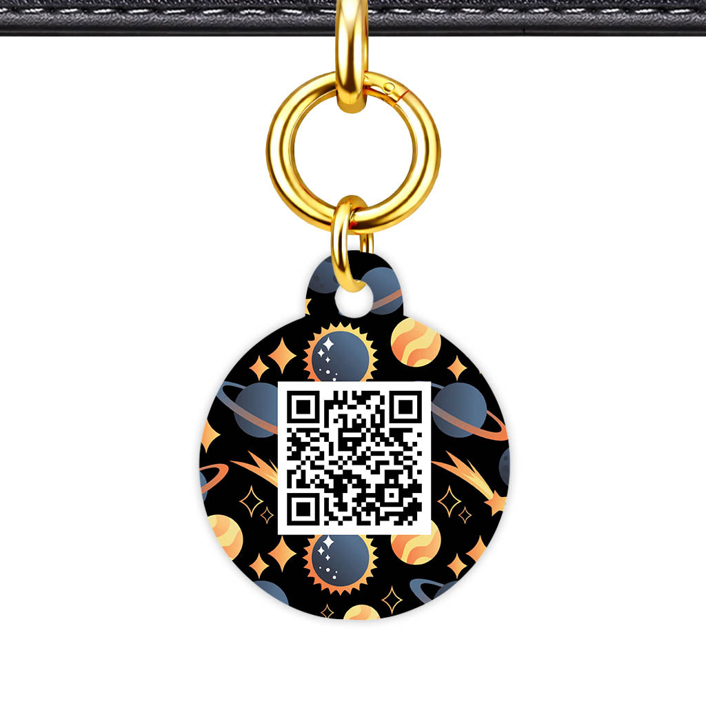 Spacy Wonder QR Smart Pet Id Tag (Dog Tag & Cat Tag)