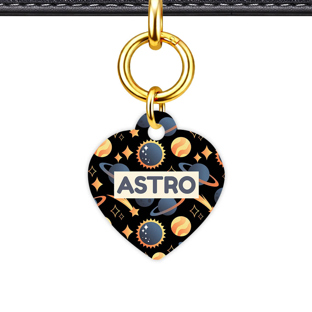 Mixed Classic Dog Tag Gold Classic Vol 25 | 5 Designs | Heart Bone Circle | Pet ID Tag - Classic Id Unique Spacy Wonder Classic Pet Id Dog Tag And Cat Tag 2039
