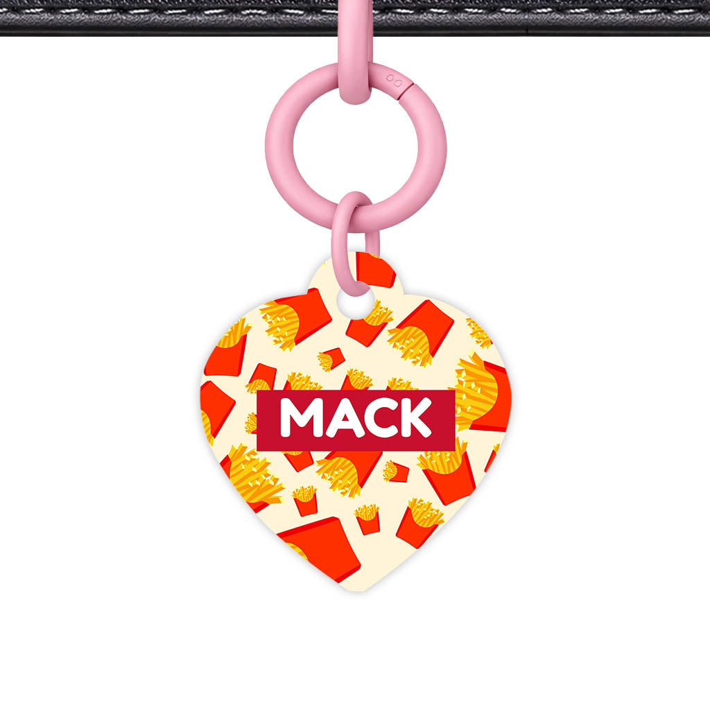 Fries the Side QR Smart Pet Id Tag (Dog Tag & Cat Tag)