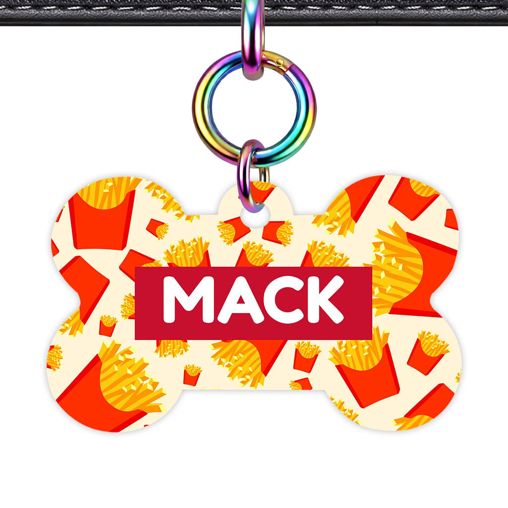 Fries the Side Classic Pet Id (Dog Tag & Cat Tag)