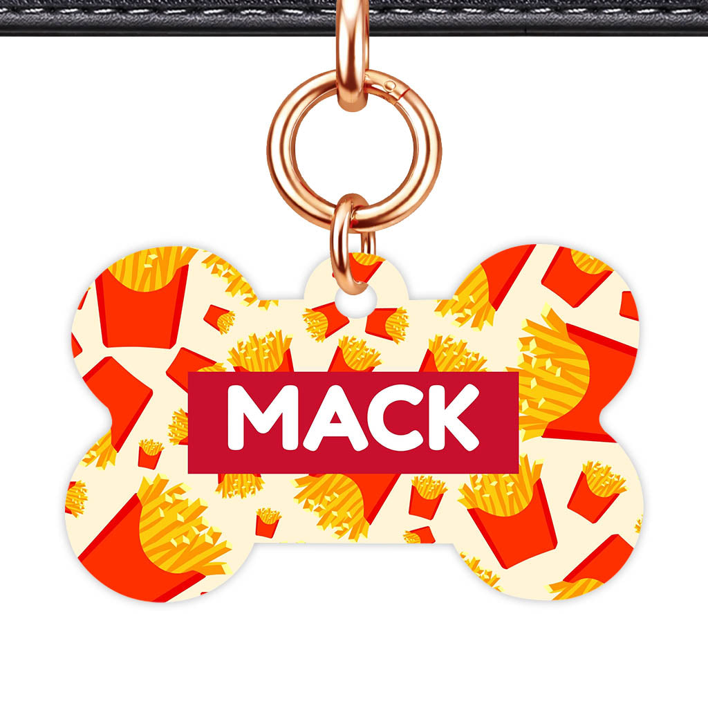 Fries the Side Classic Pet Id (Dog Tag & Cat Tag)