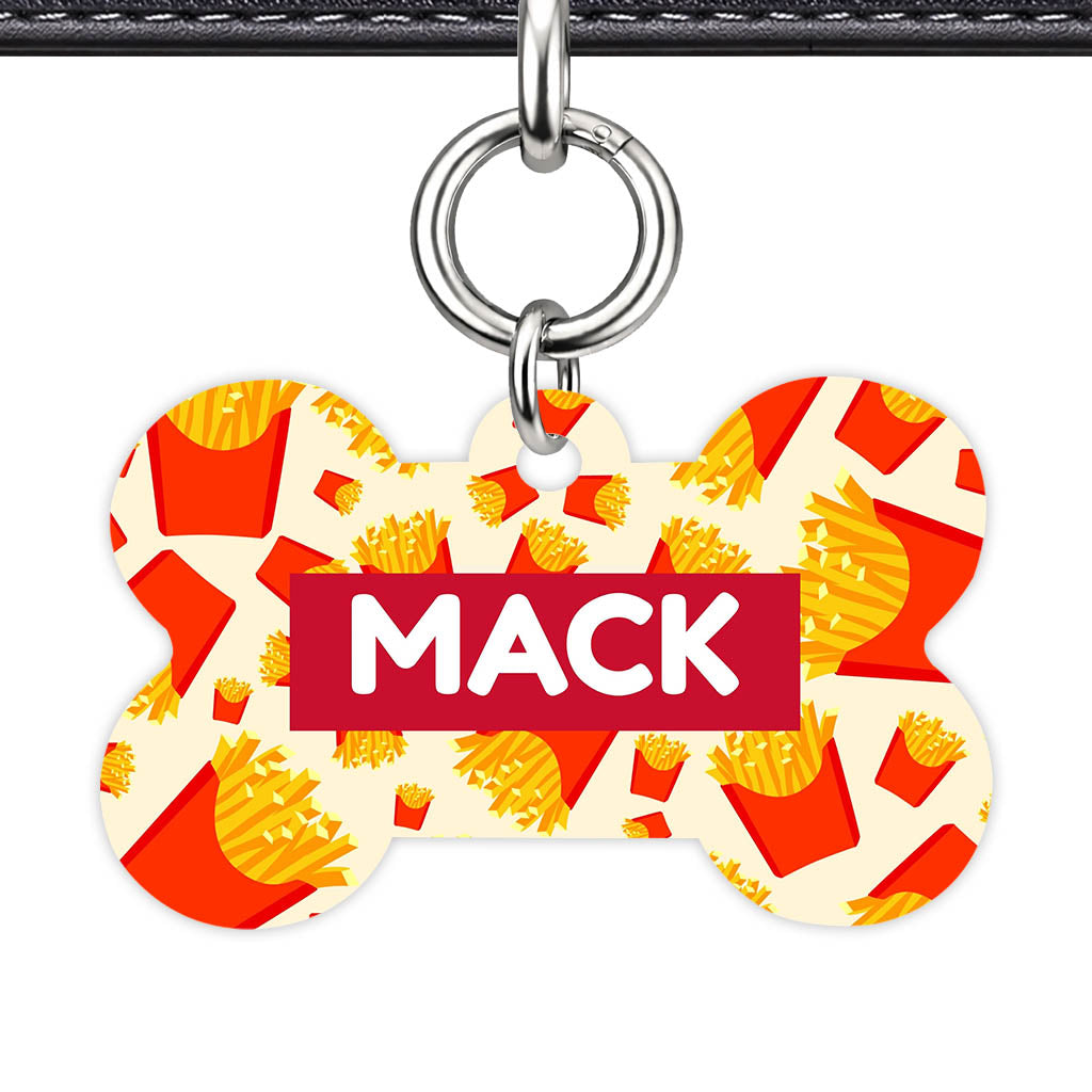 Fries the Side Classic Pet Id (Dog Tag & Cat Tag)