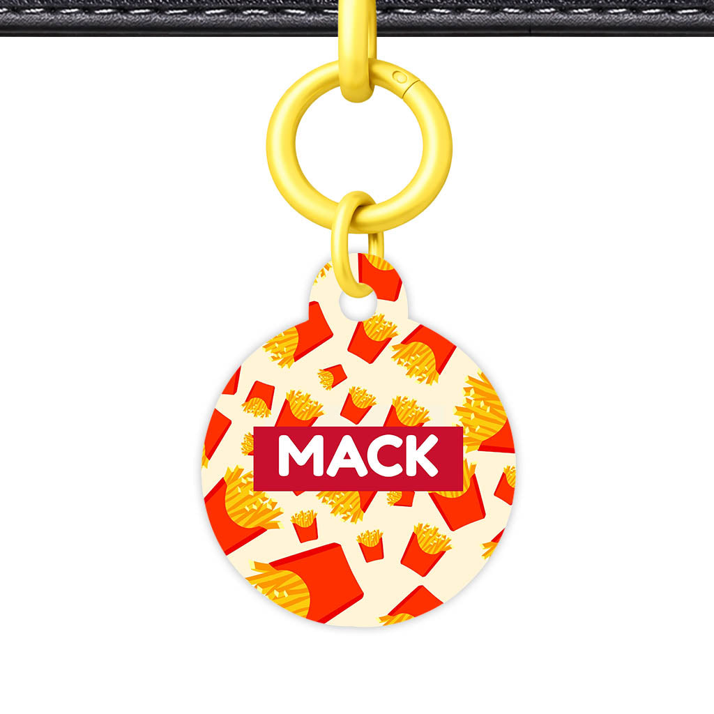 Fries the Side Classic Pet Id (Dog Tag & Cat Tag)