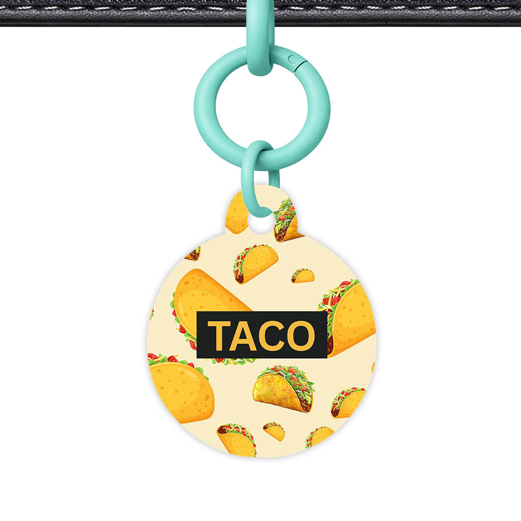 Tacos QR Smart Pet Id Tag (Dog Tag & Cat Tag)