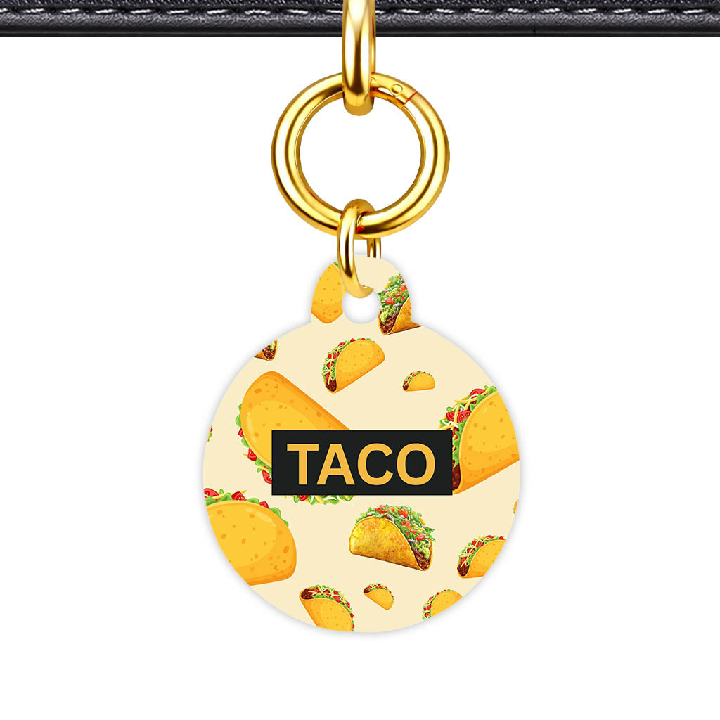 Tacos QR Smart Pet Id Tag (Dog Tag & Cat Tag)
