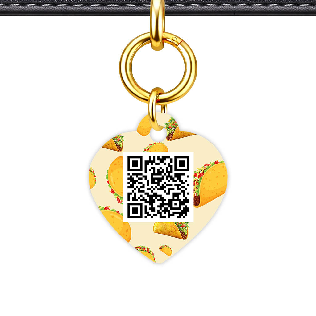 Tacos QR Smart Pet Id Tag (Dog Tag & Cat Tag)