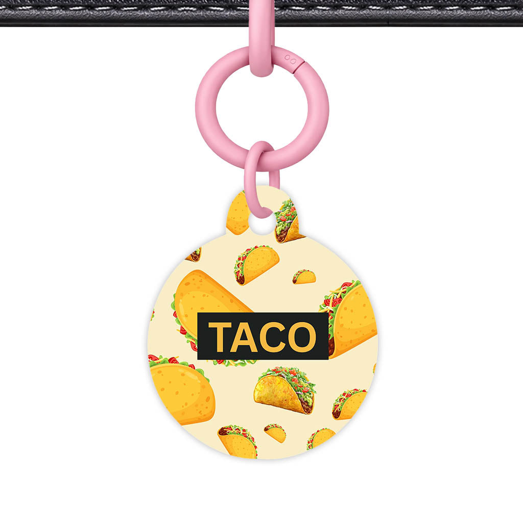 Tacos QR Smart Pet Id Tag (Dog Tag & Cat Tag)