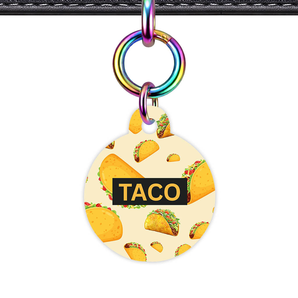 Tacos QR Smart Pet Id Tag (Dog Tag & Cat Tag)