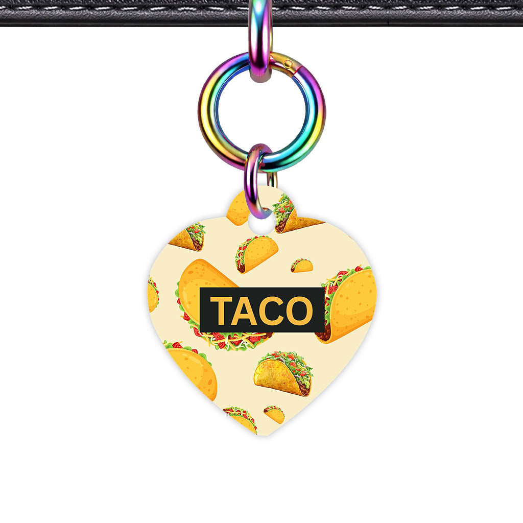 Tacos QR Smart Pet Id Tag (Dog Tag & Cat Tag)