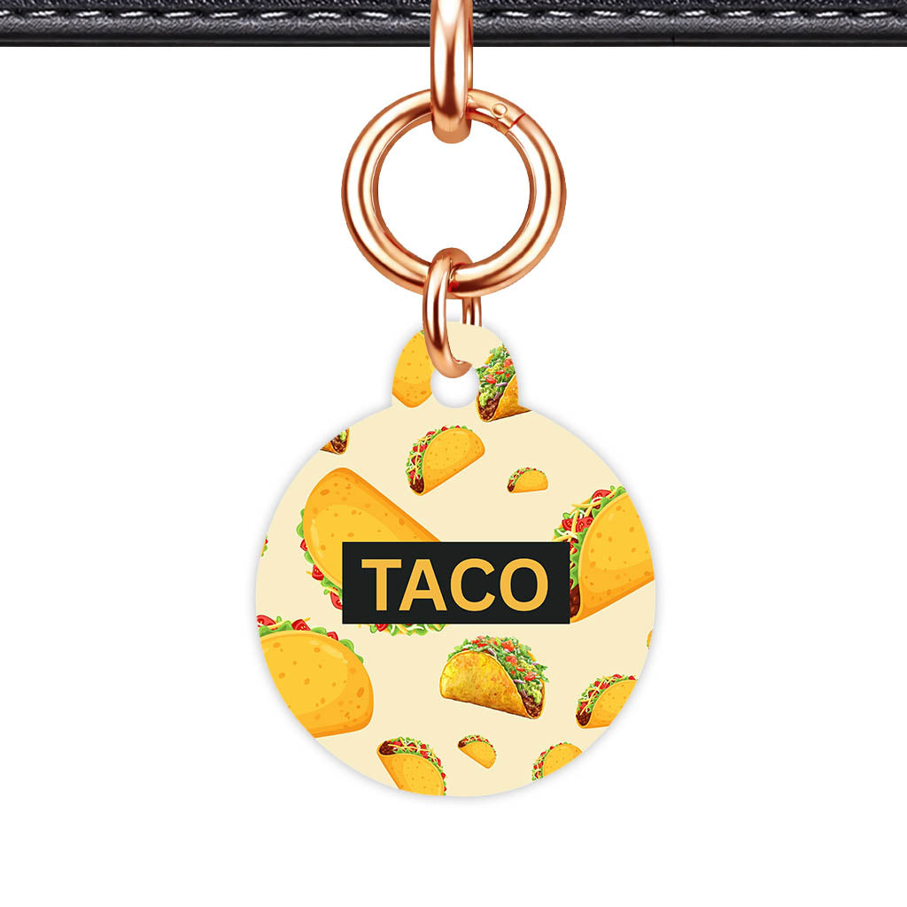 Tacos QR Smart Pet Id Tag (Dog Tag & Cat Tag)