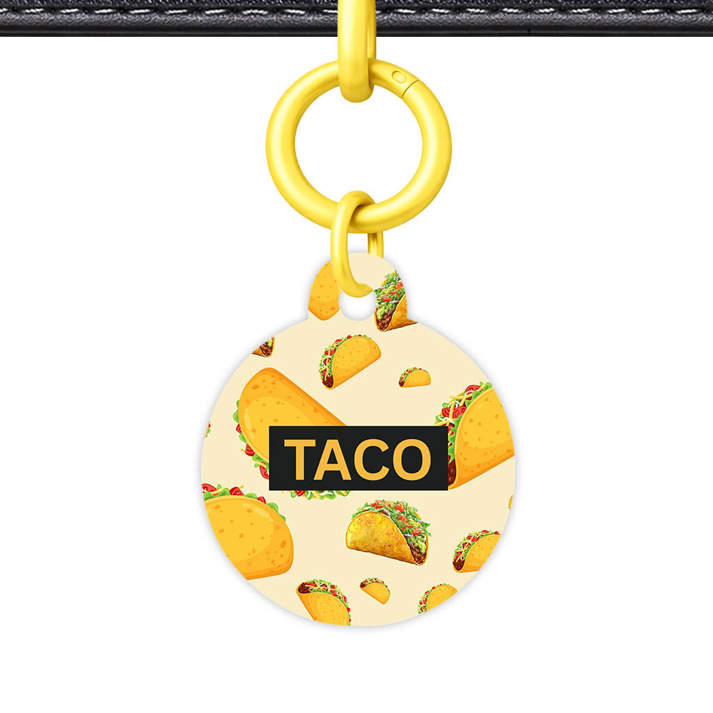 Tacos QR Smart Pet Id Tag (Dog Tag & Cat Tag)