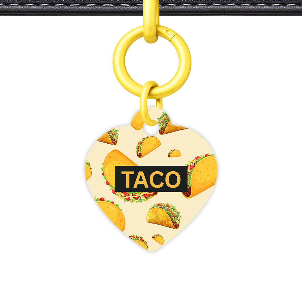 Tacos QR Smart Pet Id Tag (Dog Tag & Cat Tag)