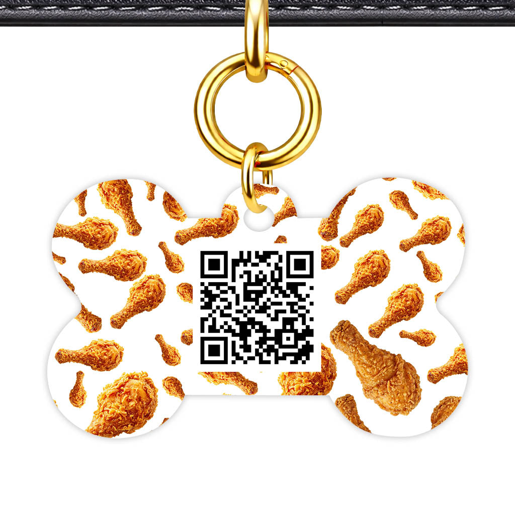 Drumsticks QR Smart Pet Id Tag (Dog Tag & Cat Tag)