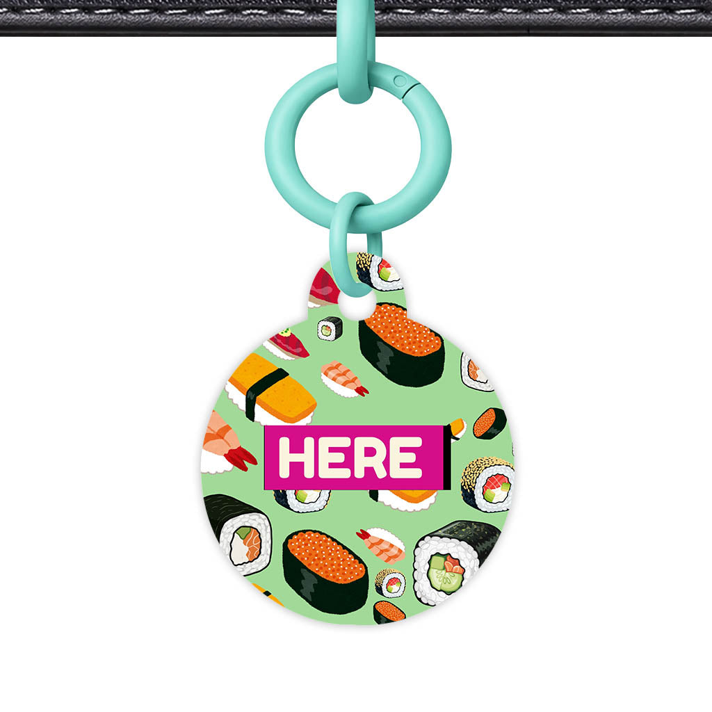Sushi Heaven QR Smart Pet Id Tag (Dog Tag & Cat Tag)