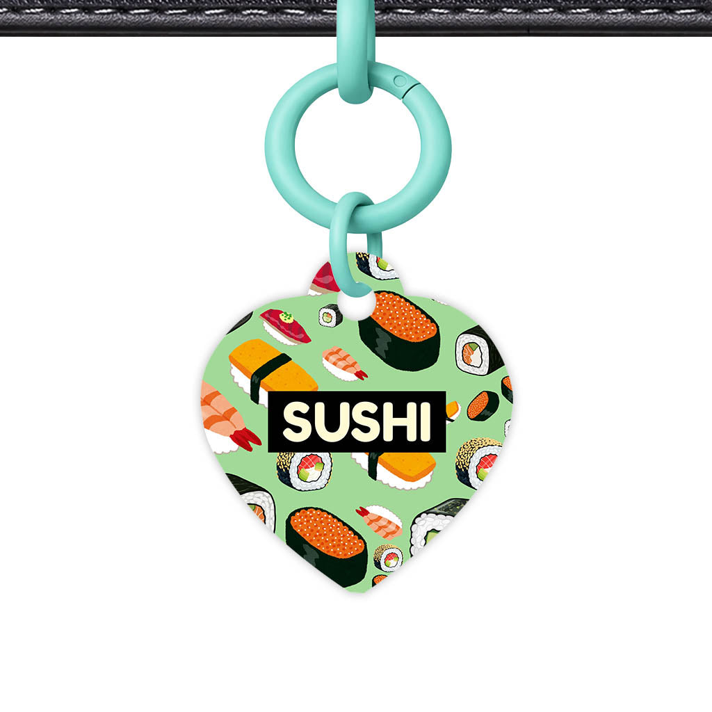 Sushi Heaven QR Smart Pet Id Tag (Dog Tag & Cat Tag)