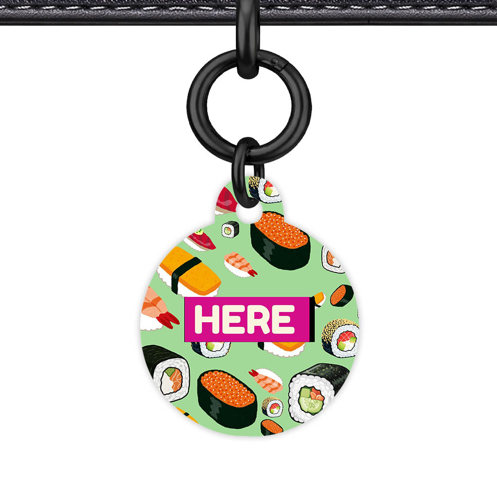 Sushi Heaven QR Smart Pet Id Tag (Dog Tag & Cat Tag)