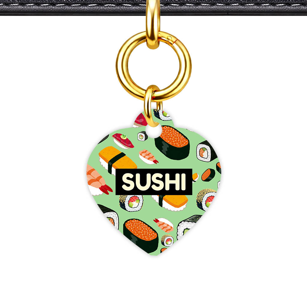 Sushi Heaven QR Smart Pet Id Tag (Dog Tag & Cat Tag)