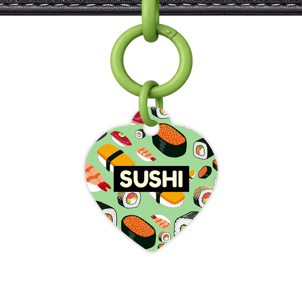 Sushi Heaven QR Smart Pet Id Tag (Dog Tag & Cat Tag)