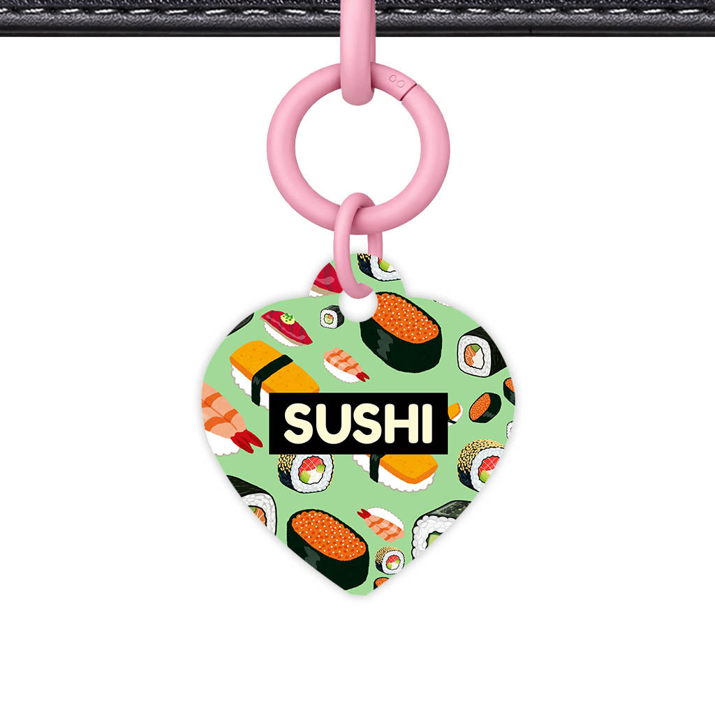 Sushi Heaven QR Smart Pet Id Tag (Dog Tag & Cat Tag)