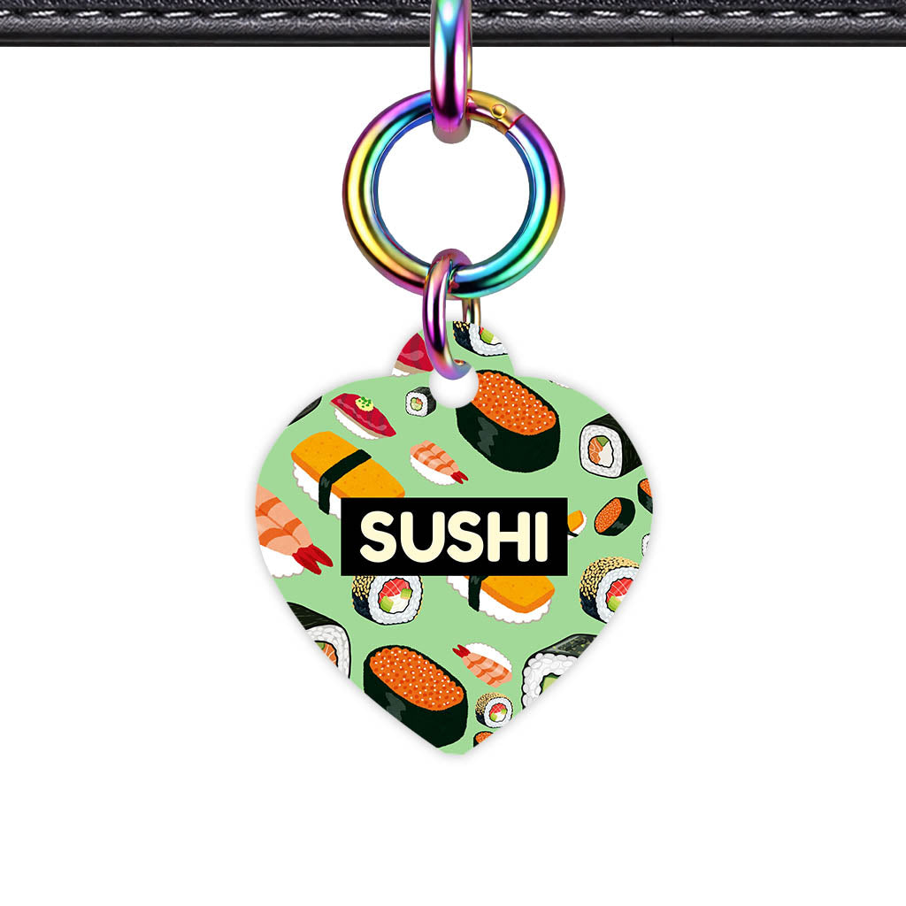 Sushi Heaven QR Smart Pet Id Tag (Dog Tag & Cat Tag)