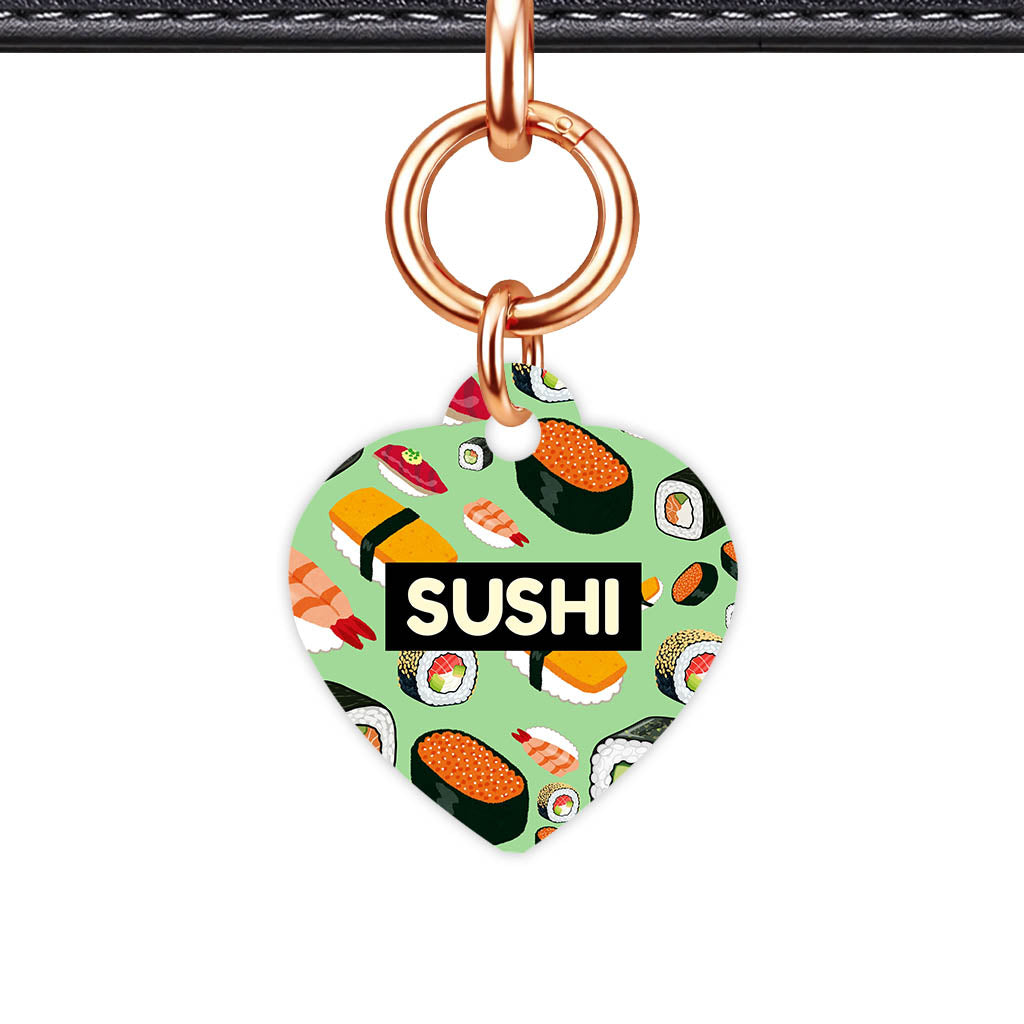 Sushi Heaven QR Smart Pet Id Tag (Dog Tag & Cat Tag)