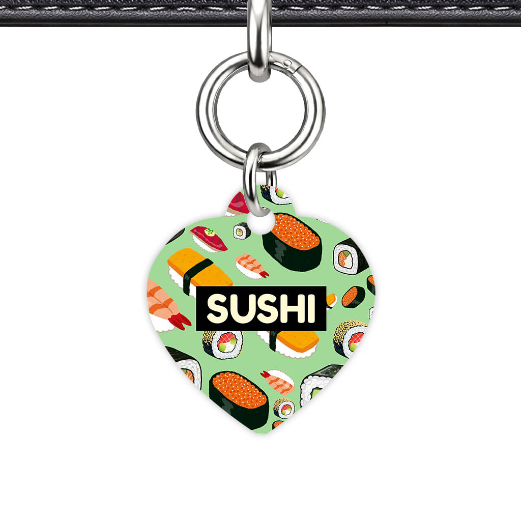 Sushi Heaven QR Smart Pet Id Tag (Dog Tag & Cat Tag)
