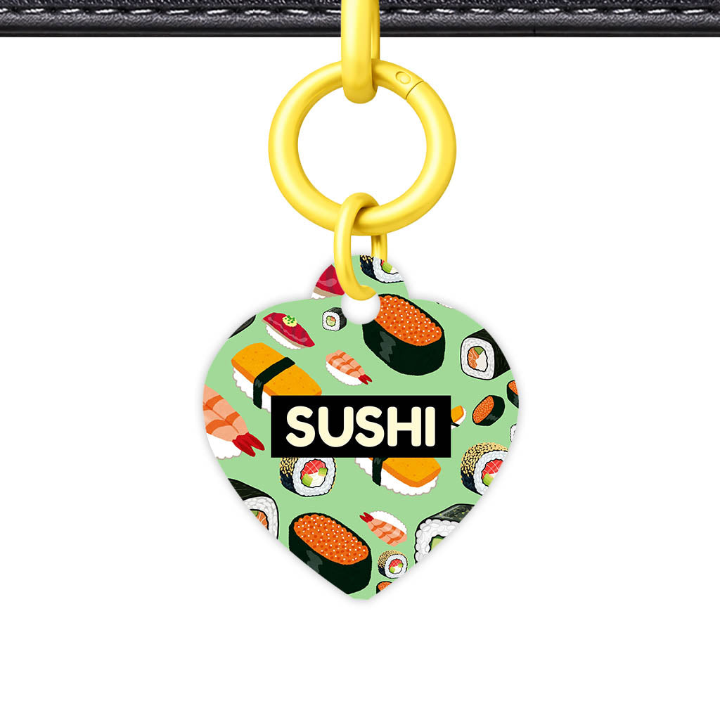 Sushi Heaven QR Smart Pet Id Tag (Dog Tag & Cat Tag)