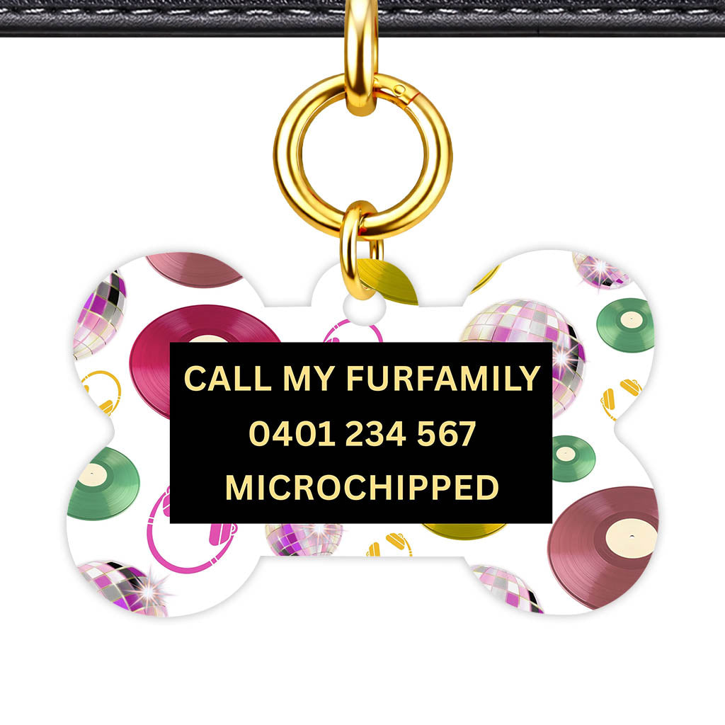 Disco Baby Classic Pet Id (Dog Tag & Cat Tag)