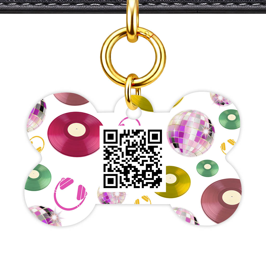 Disco Baby QR Smart Pet Id Tag (Dog Tag & Cat Tag)