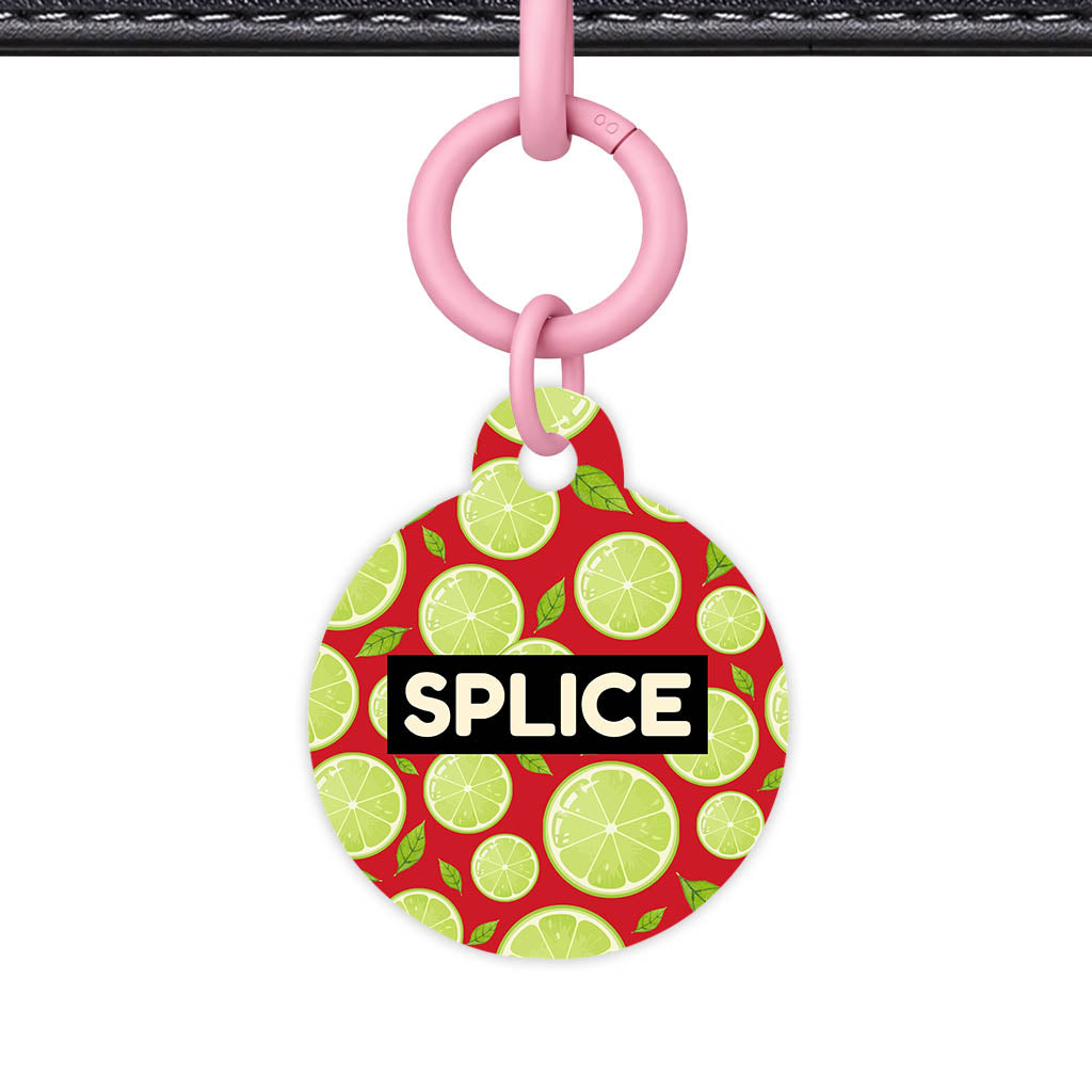 Lime Slices Classic Pet Id (Dog Tag & Cat Tag)