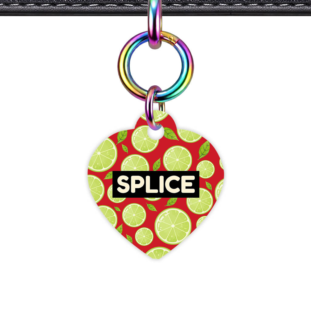 Lime Slices Classic Pet Id (Dog Tag & Cat Tag)