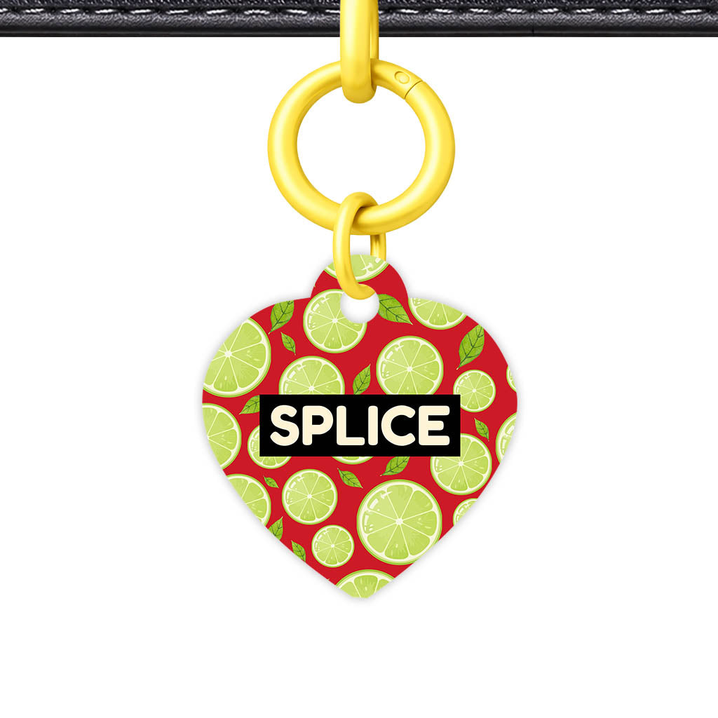 Lime Slices Classic Pet Id (Dog Tag & Cat Tag)