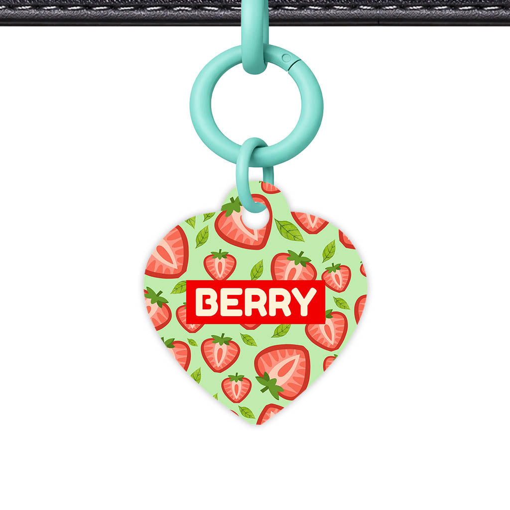 Berry Bliss QR Smart Pet Id Tag (Dog Tag & Cat Tag)