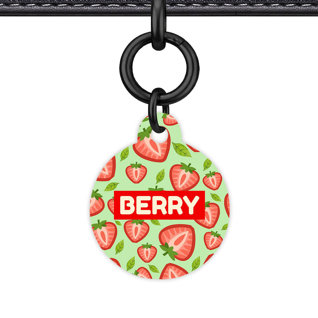 Berry Bliss QR Smart Pet Id Tag (Dog Tag & Cat Tag)